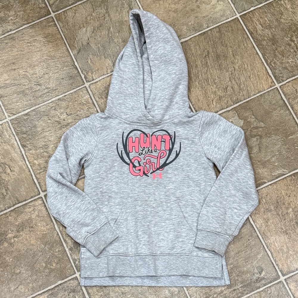Under Armour Hunt Like A Girl hoodie size 6X